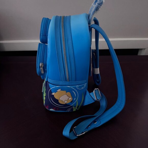 Loungefly Blue Water Type Pokemon Squirtle Mini Backpack - Picture 6 of 10